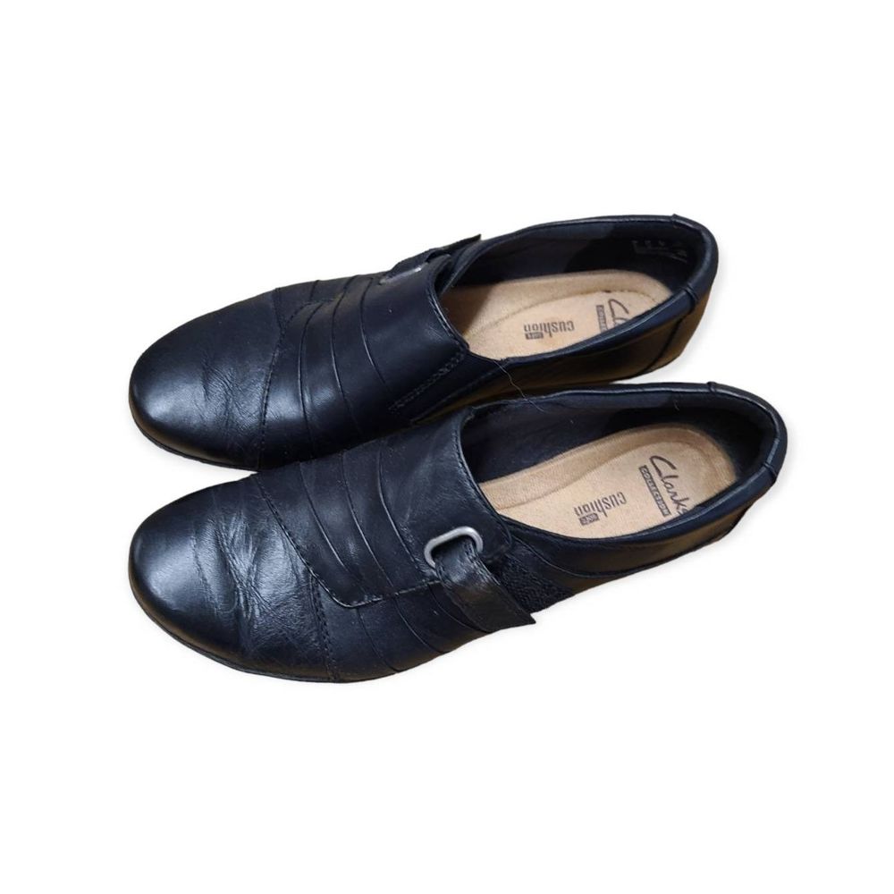 Clark's Everlay Luna Leather Shoes 7.5 - Picture 4 of 7